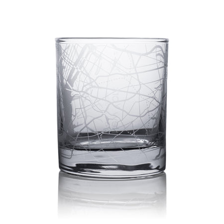 o3designstudio New York City map whiskey glasses 300 ml GM2001