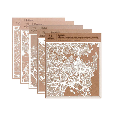 o3designstudio-paper-cut-map-Asia-&-Oceania-30*30cm-map-art-group