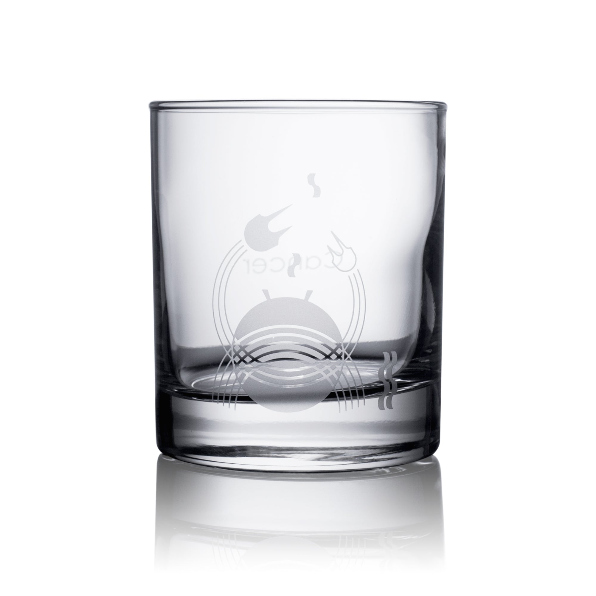 Constellation whiskey glasses - o3designstudio Cacer-constellation-Whiskey-Glass-June 22 - July 22-