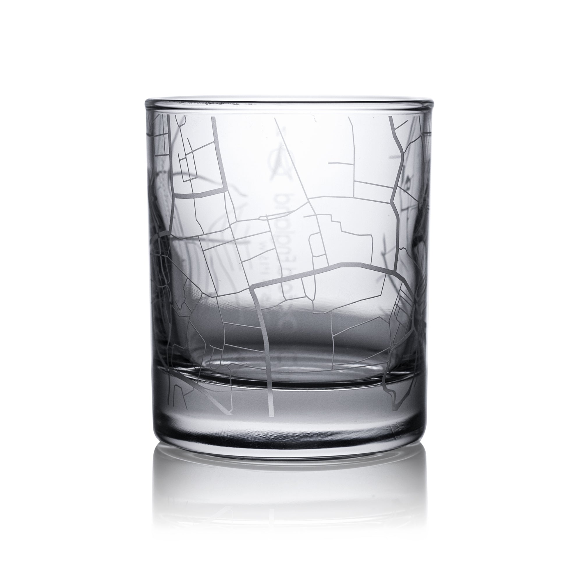 o3designstudio Oxford, England City map whiskey glasses 300 ml MG3034