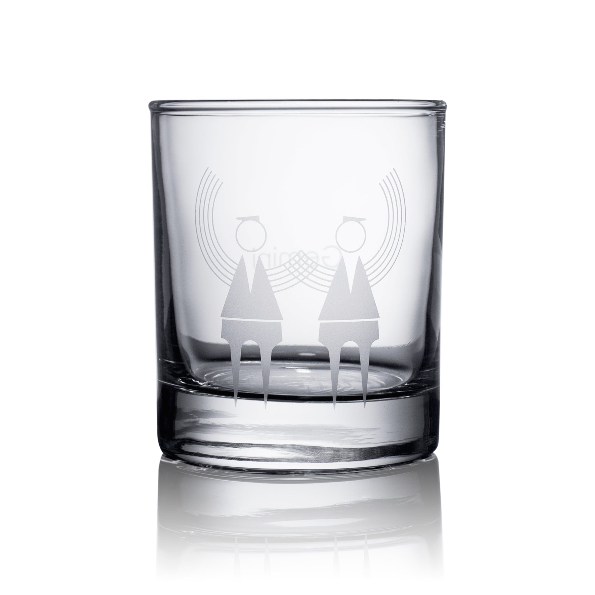 Constellation whiskey glasses - o3designstudio Gemini-May 22 - June 21-GC0521-0621-2