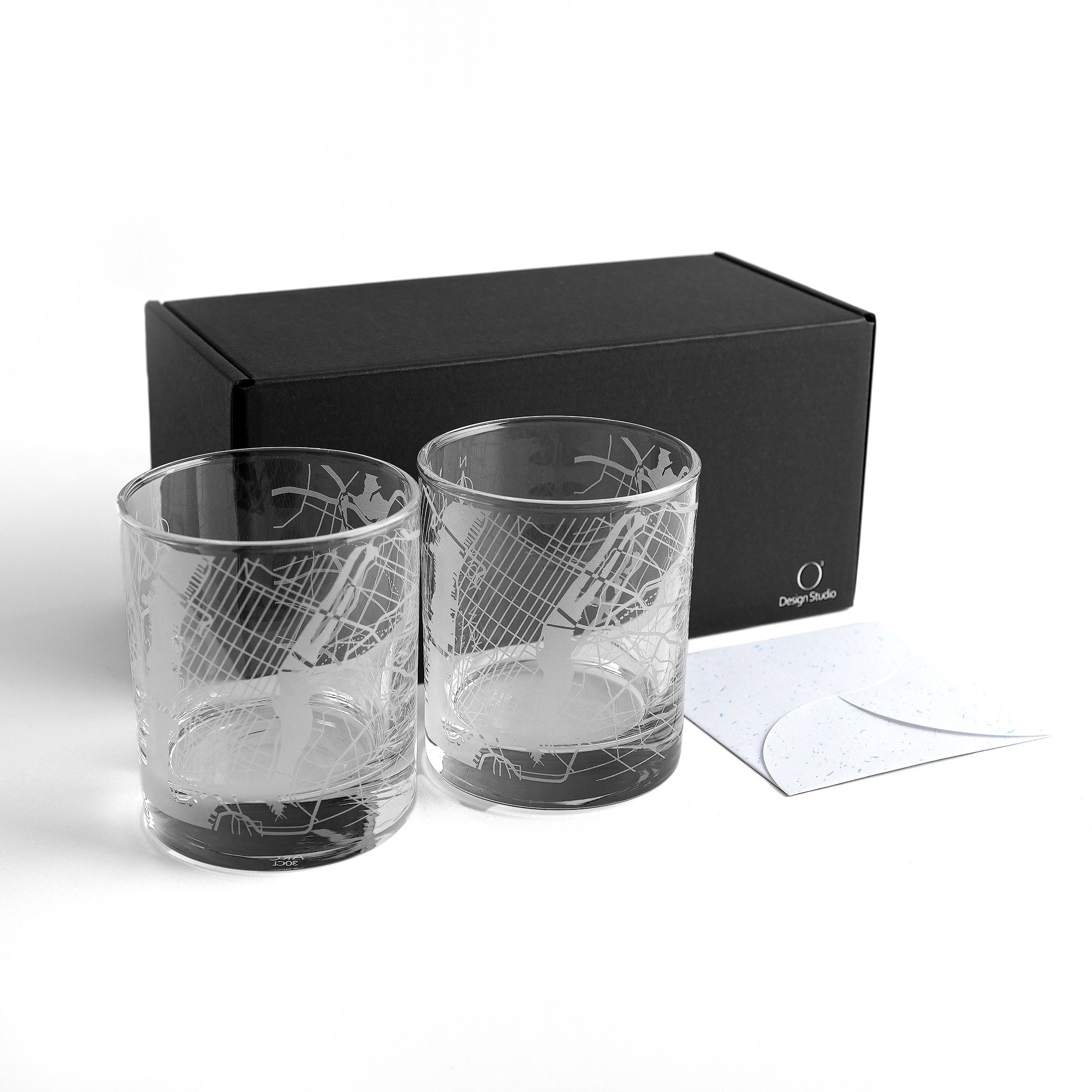 Whiskey glasses Gift box - double