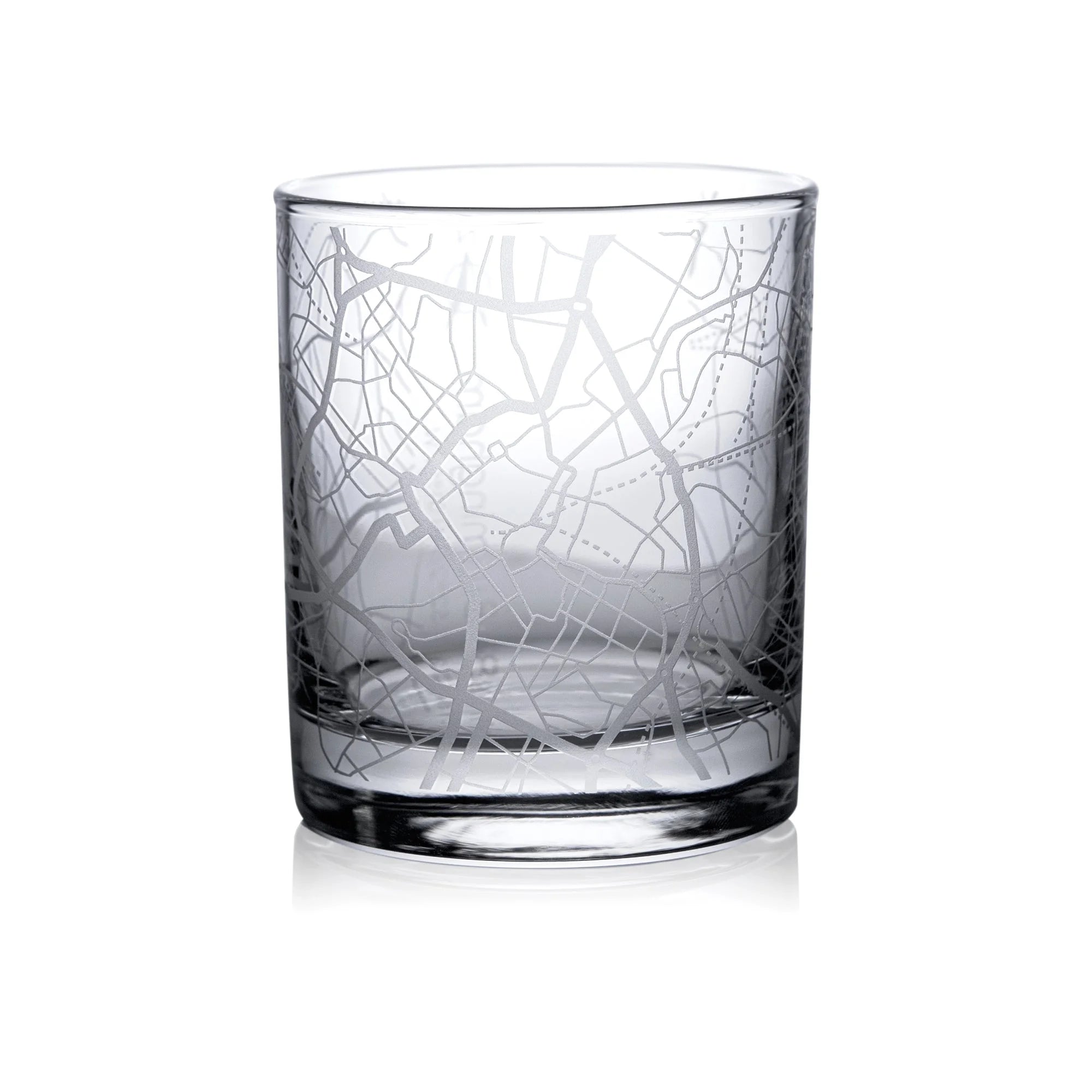 o3designstudio Birmingham City map whiskey glasses 300 ml MG3046
