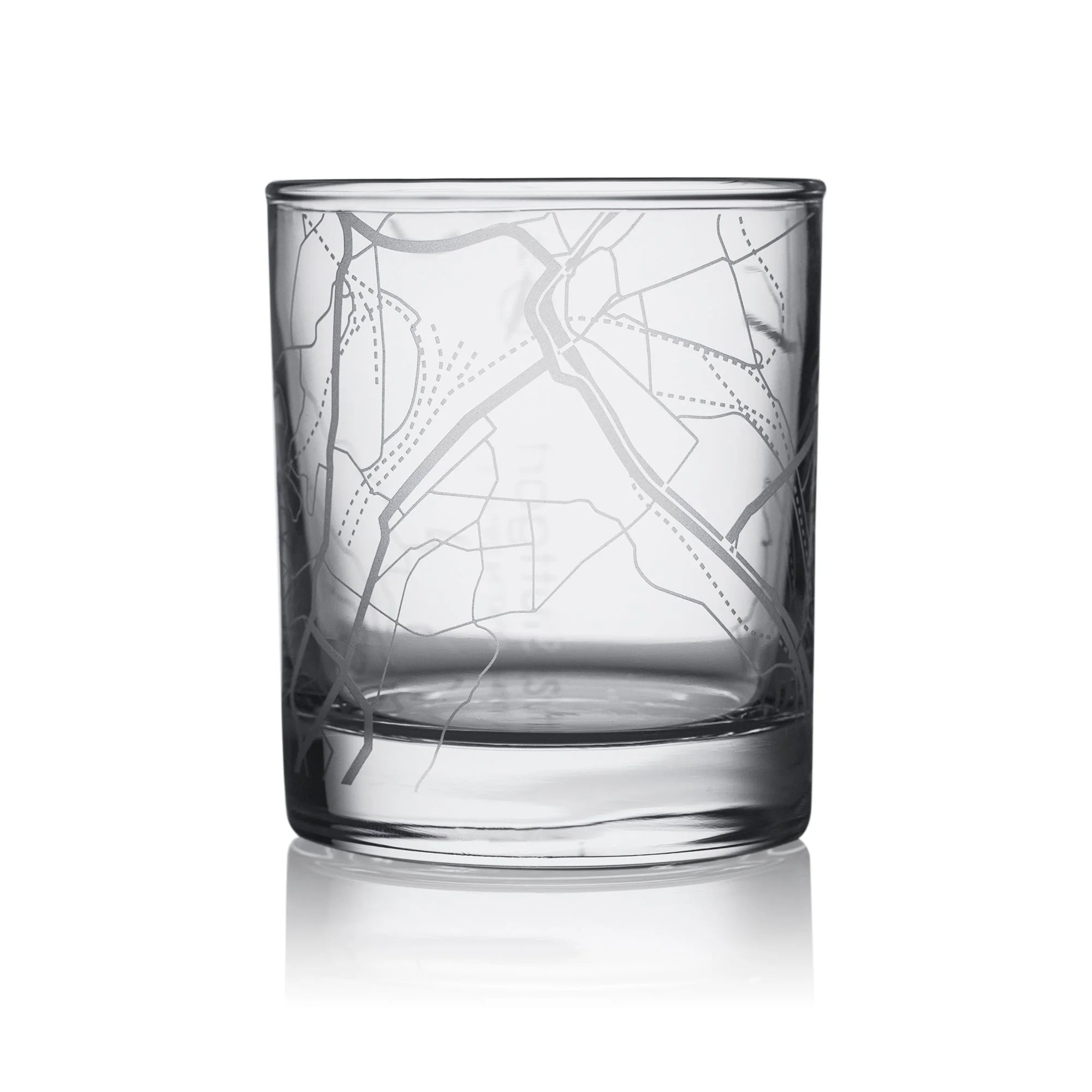 o3designstudio Stuttgart City map whiskey glasses 300 ml MG3026