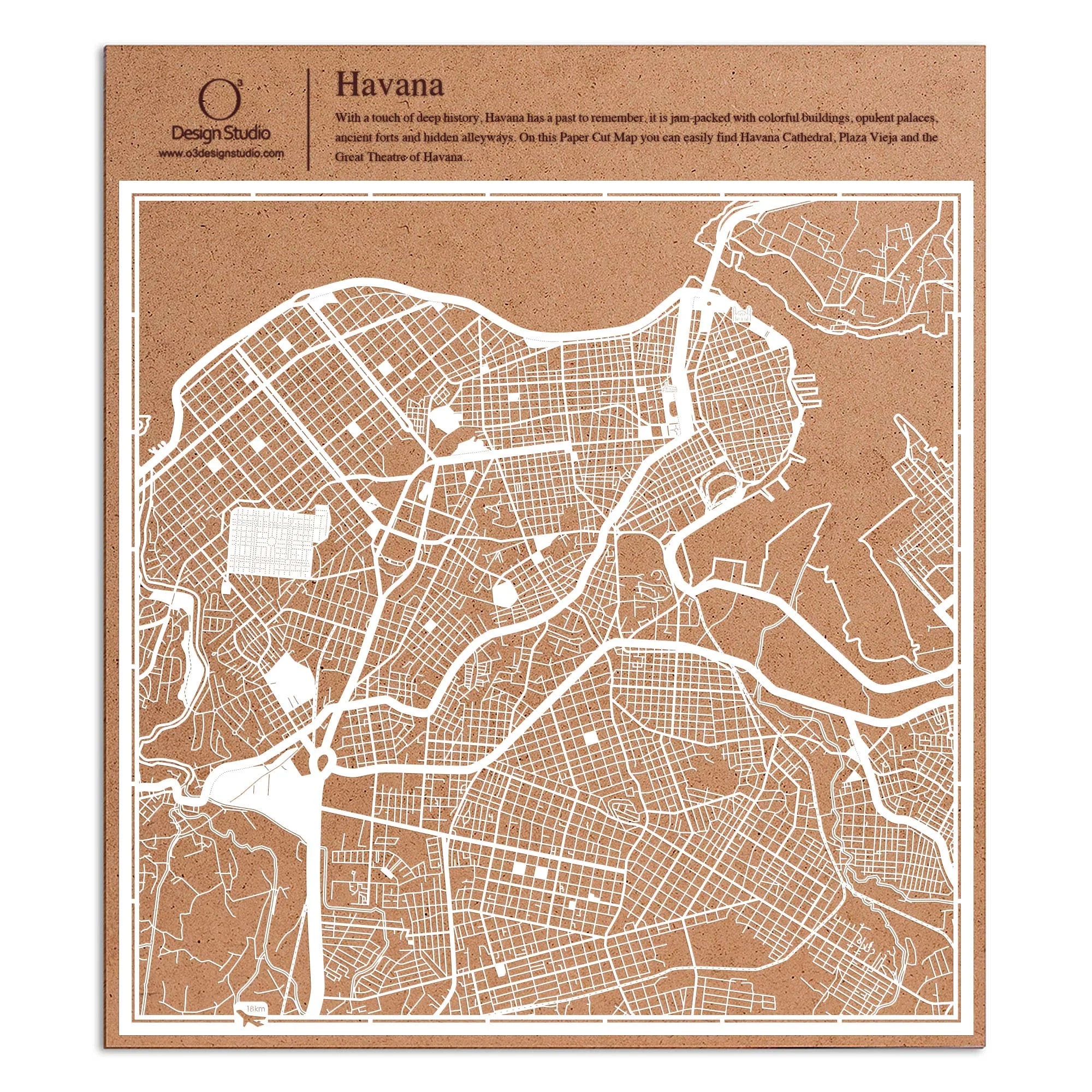 Paper cut maps Canada & Latin America  12 inch, map art - Product Image