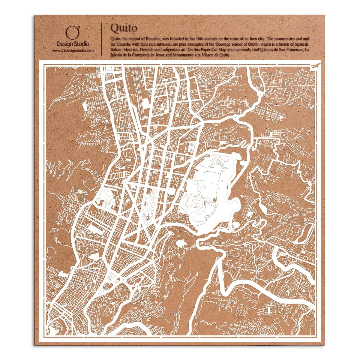 Paper cut maps Canada & Latin America  12 inch, map art - Product Image