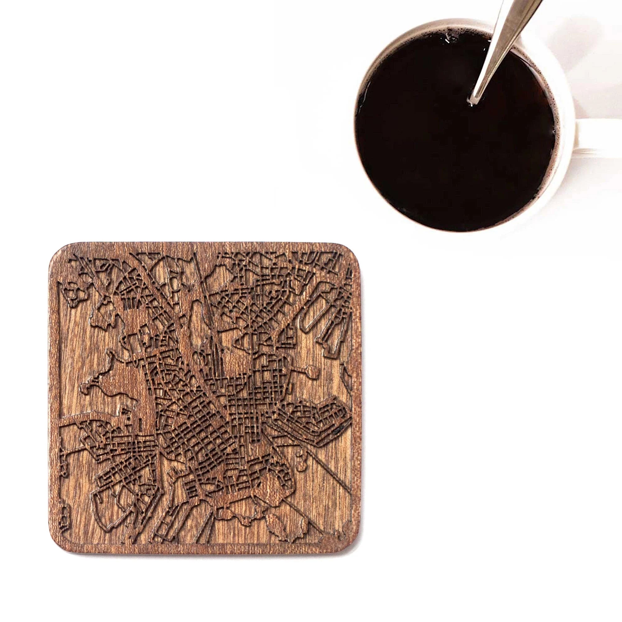 o3designstudio-Helsinki Wooden Map coasters city map MC3048-1